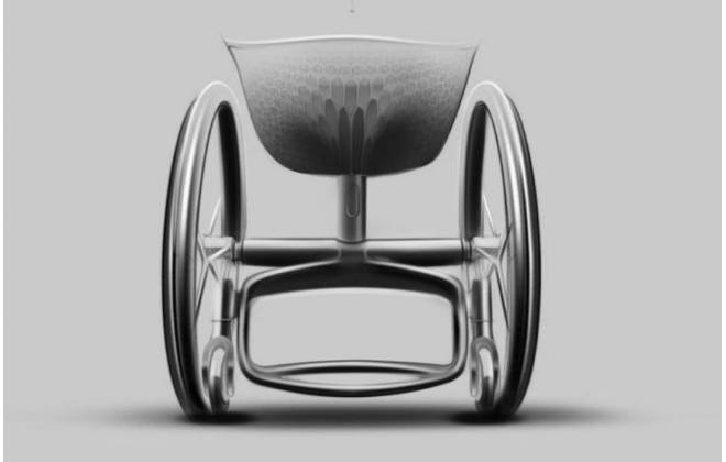 Cadeira de rodas impressa em 3D